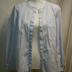 Pure DKNY 100% Cotton Shirt - rough hewn edges